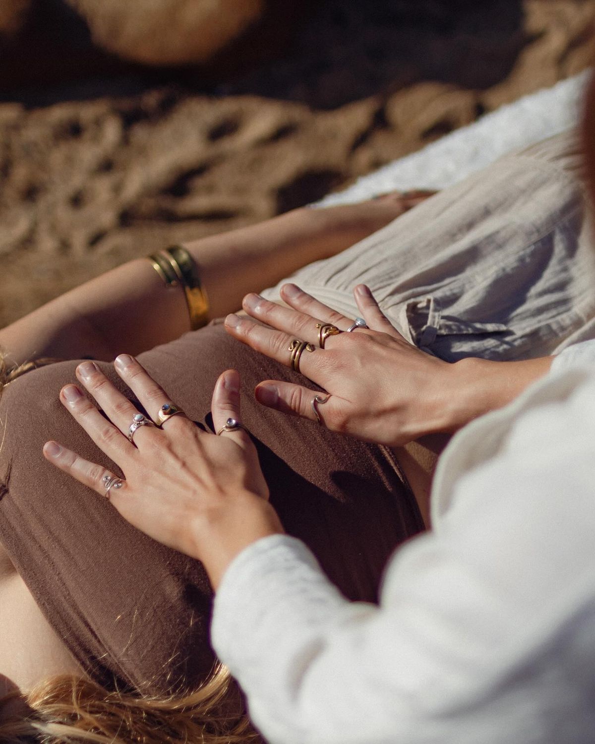 Sesión de breathwork en el bosque